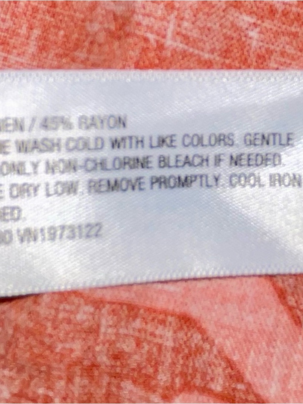 Ava & Viv Coral Reef Print Maxi Dress XXL Faux Wrap Bishop Sleeves Side Slit - Picture 10 of 11